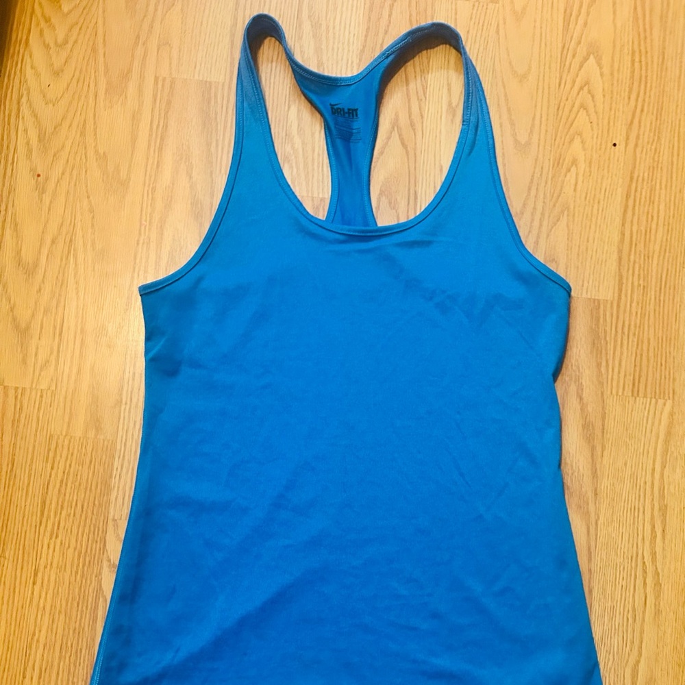 Nike Blue Women's Tank Top sz S